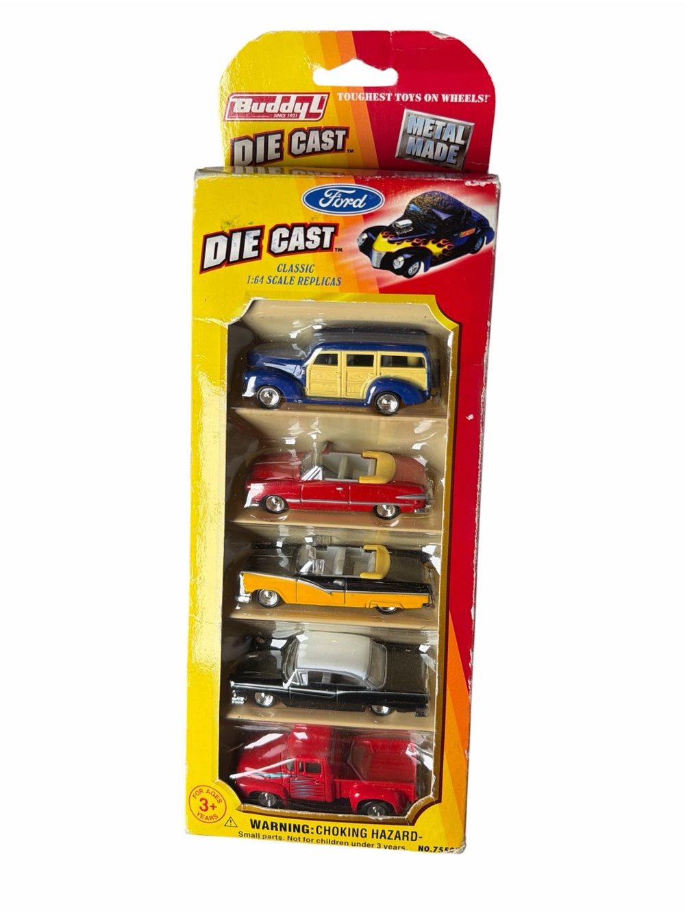 Vintage Buddy L die cast classic 1:64 scale Ford classic cars 2003